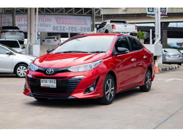 โตโยต้าชัวร์ ฟรีดาวน์ Toyota Yaris ativ 1.2 High A/T ปี 2019 ผ่อนเดือนละ 7xxx บาท